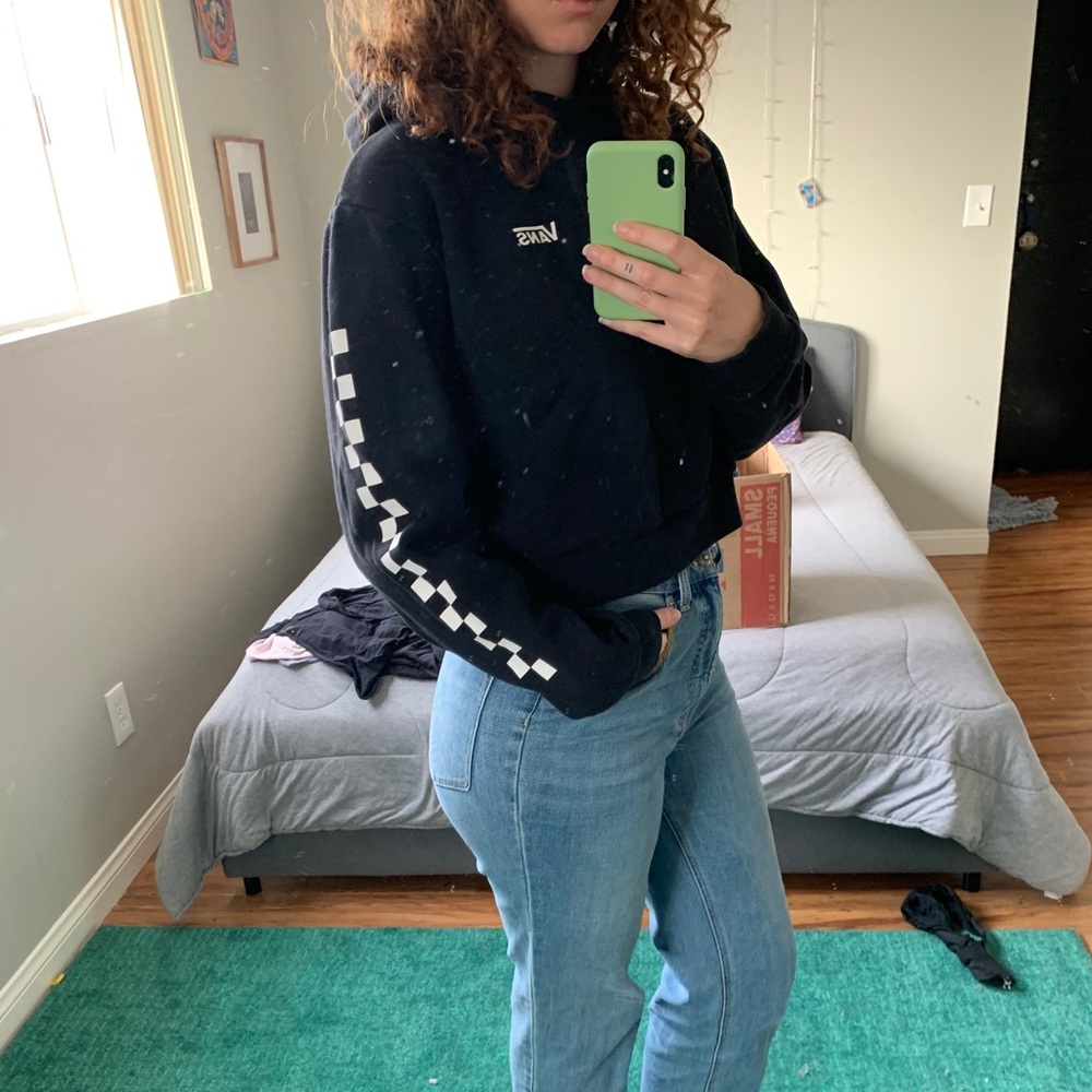 Vans cropped hoodie